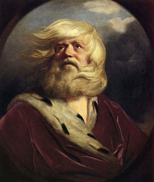 Sir Joshua Reynolds Study for King Lear oil painting picture